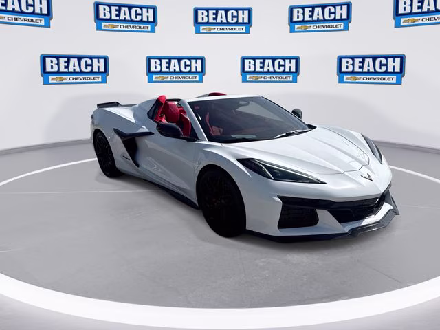 2024 Arctic White Chevrolet Corvette Z06 RWD Convertible