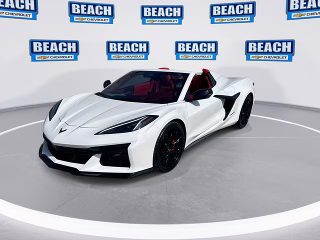 2024 Arctic White Chevrolet Corvette Z06 RWD Convertible
