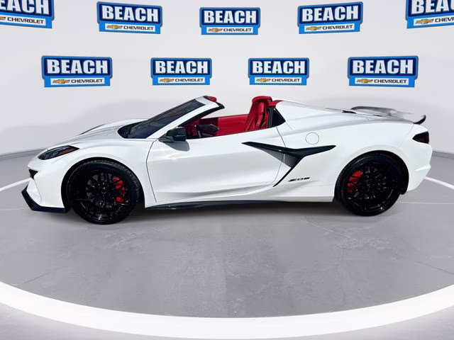 2024 Arctic White Chevrolet Corvette Z06 RWD Convertible