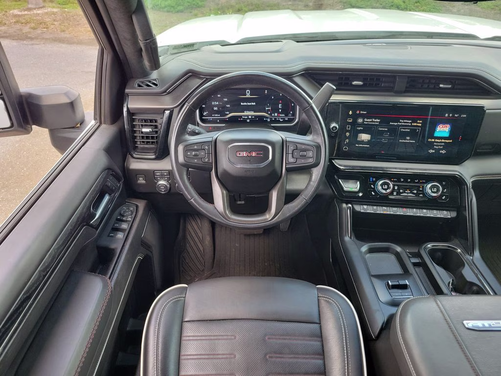 2024 Summit White GMC Sierra AT4X 4X4 Truck