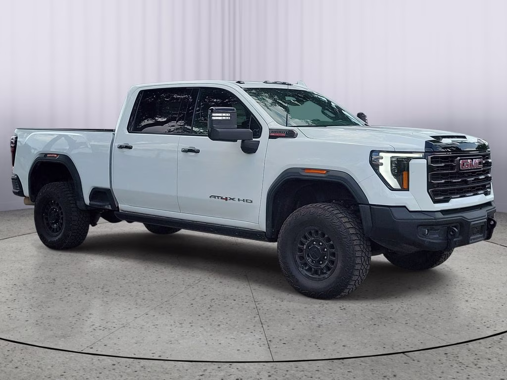 2024 Summit White GMC Sierra AT4X 4X4 Truck