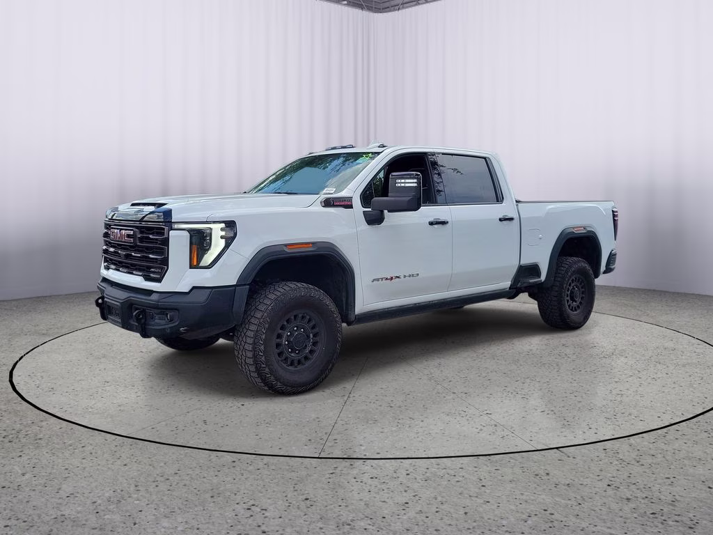 2024 Summit White GMC Sierra AT4X 4X4 Truck