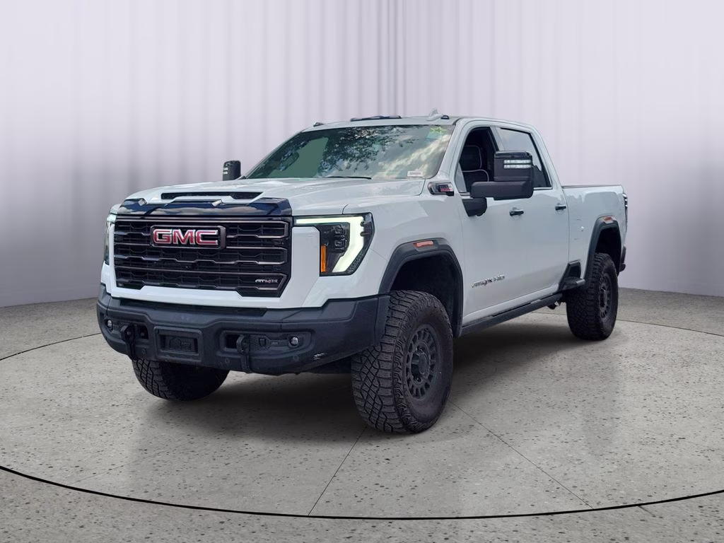 2024 Summit White GMC Sierra AT4X 4X4 Truck