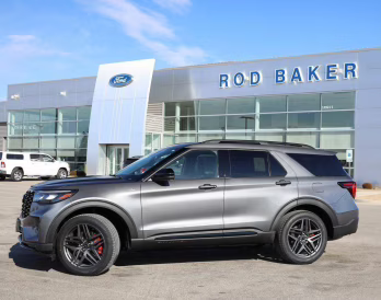 2026 Carbonized Gray Ford Explorer ST-Line 4X4 SUV