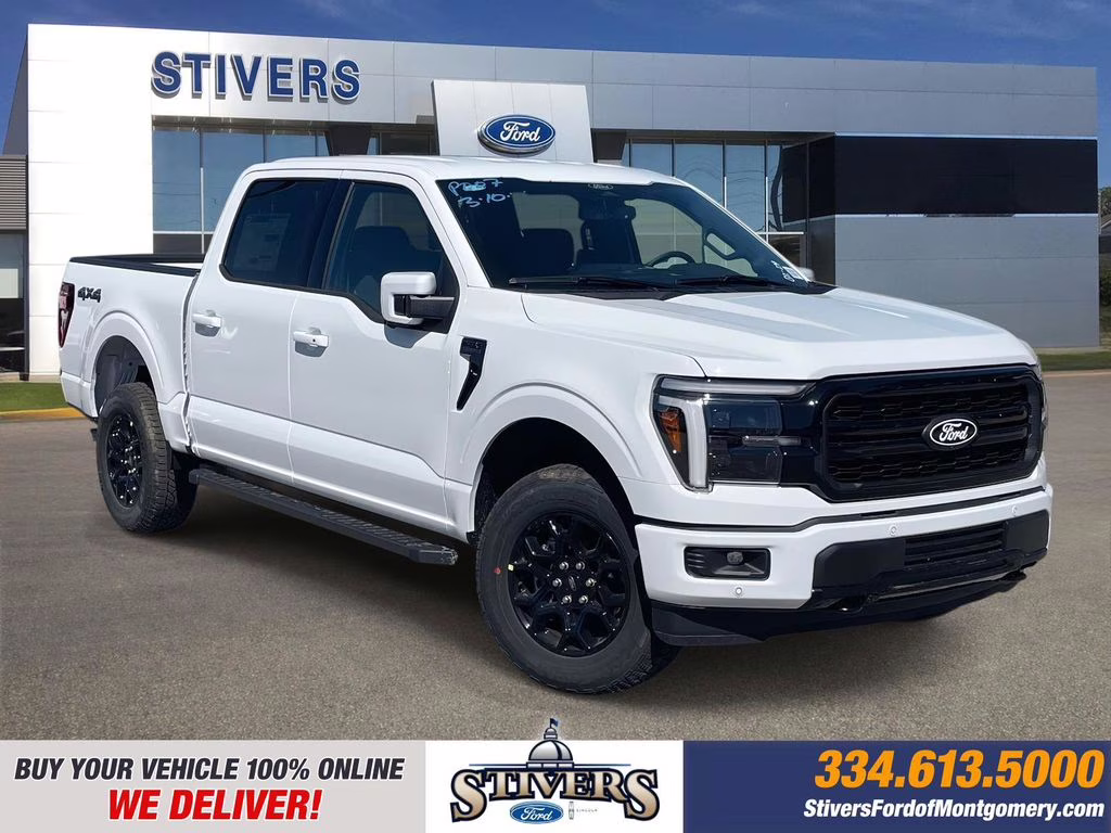 2026 Oxford White Ford F-150 Lariat 4X4 Truck