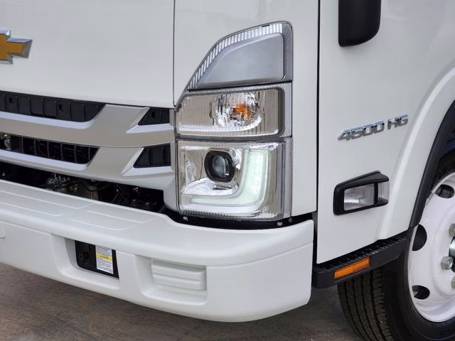 2025 Arc White Chevrolet 4500 HG LCF Gas 1WT RWD Truck
