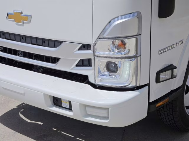 2025 Arc White Chevrolet 5500 HG LCF Gas 1WT RWD Truck