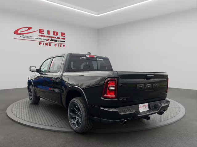 2026 Diamond Black Crystal Pearlcoat Ram 1500 Big Horn Night Edition 4X4 Truck