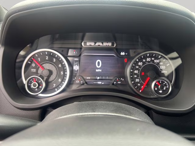 2026 Diamond Black Crystal Pearlcoat Ram 1500 Big Horn Night Edition 4X4 Truck