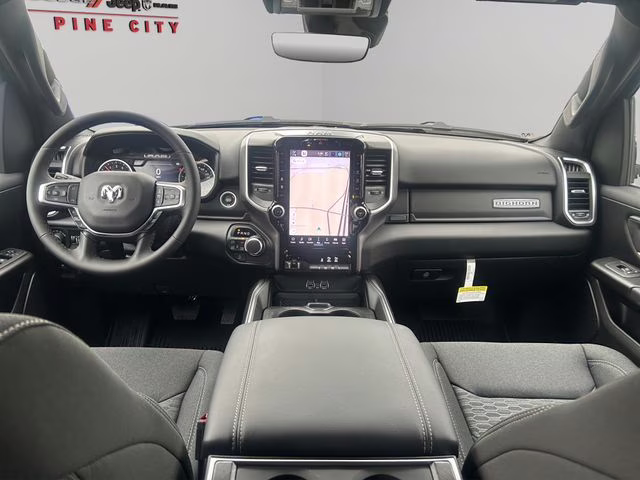 2026 Diamond Black Crystal Pearlcoat Ram 1500 Big Horn Night Edition 4X4 Truck