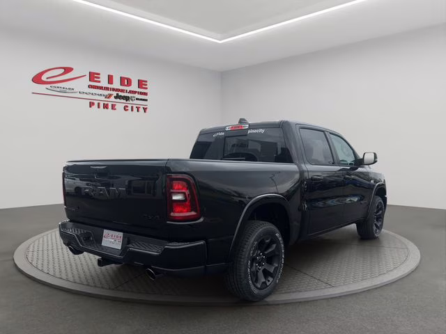 2026 Diamond Black Crystal Pearlcoat Ram 1500 Big Horn Night Edition 4X4 Truck