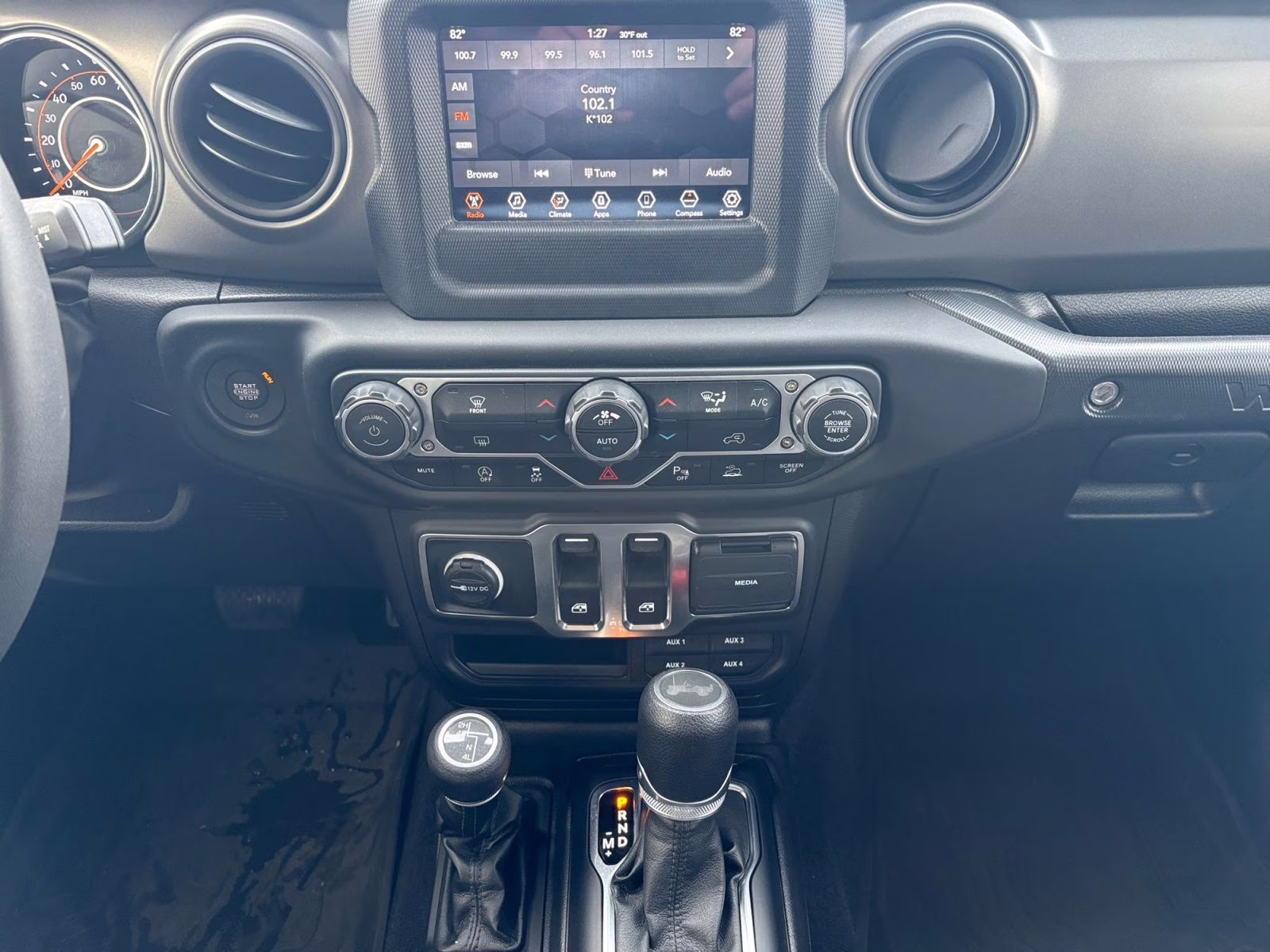 2023 Granite Crystal Metallic Clearcoat Jeep Wrangler Sport S 4X4 SUV