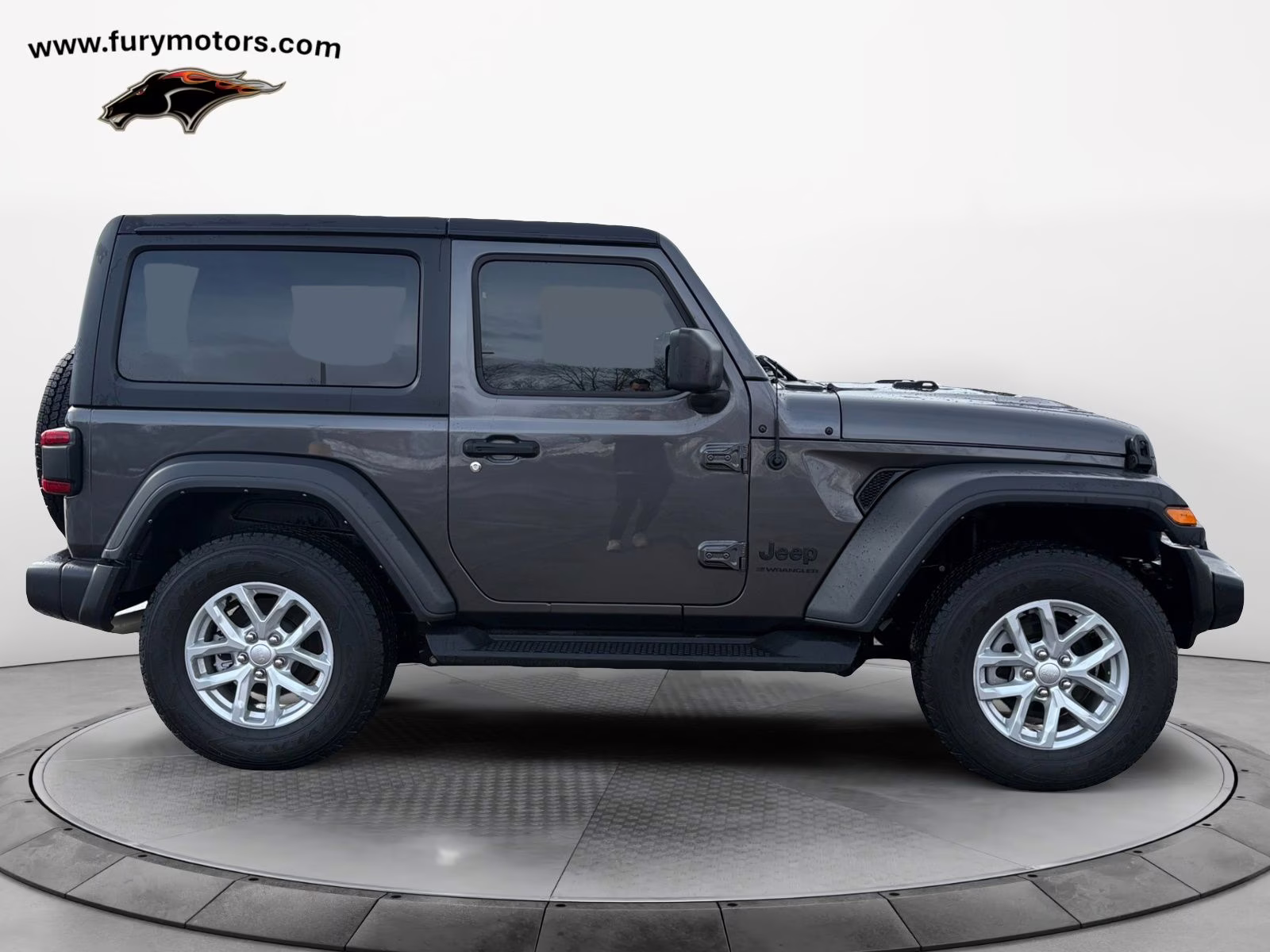 2023 Granite Crystal Metallic Clearcoat Jeep Wrangler Sport S 4X4 SUV