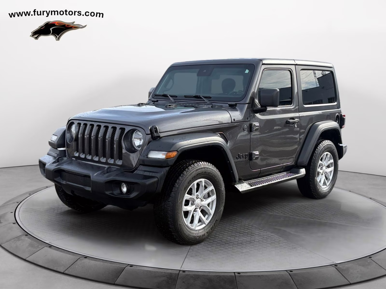 2023 Granite Crystal Metallic Clearcoat Jeep Wrangler Sport S 4X4 SUV
