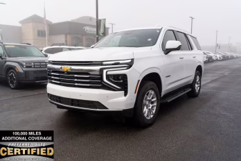 2025 Summit White Chevrolet Tahoe LT 4X4 SUV