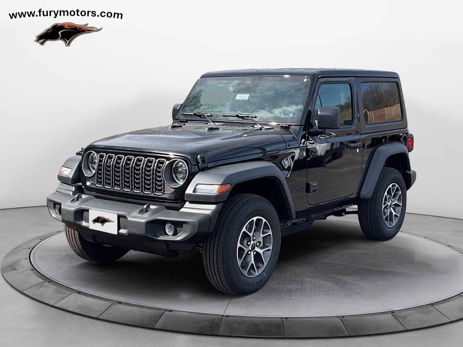 2026 Black Clearcoat Jeep Wrangler Sport S 4X4 SUV