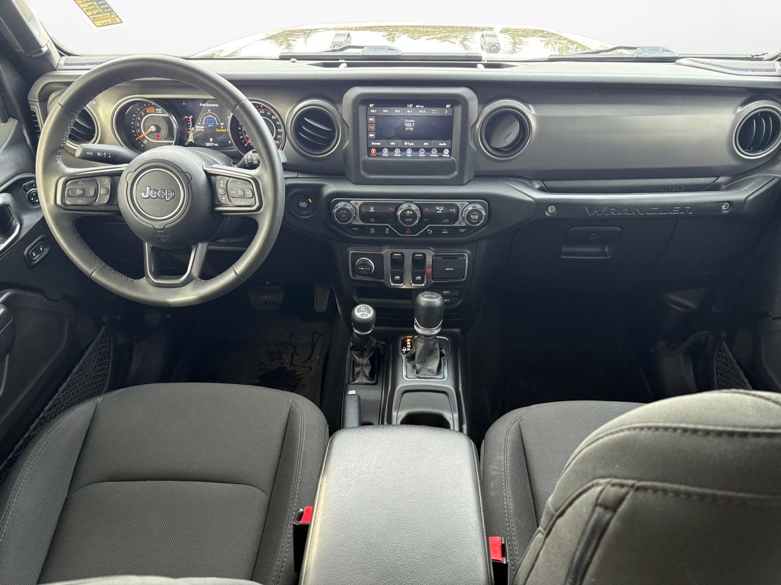 2023 Granite Crystal Metallic Clearcoat Jeep Wrangler Sport S 4X4 SUV