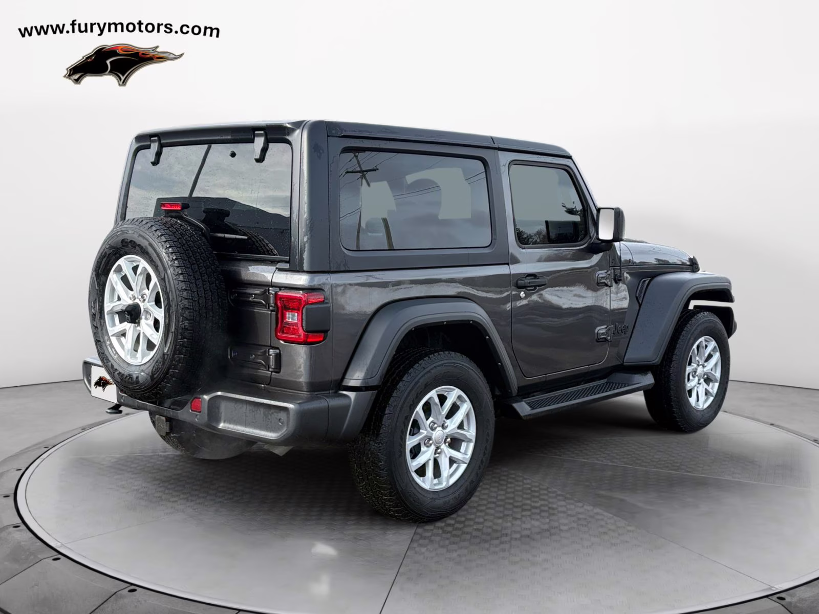 2023 Granite Crystal Metallic Clearcoat Jeep Wrangler Sport S 4X4 SUV
