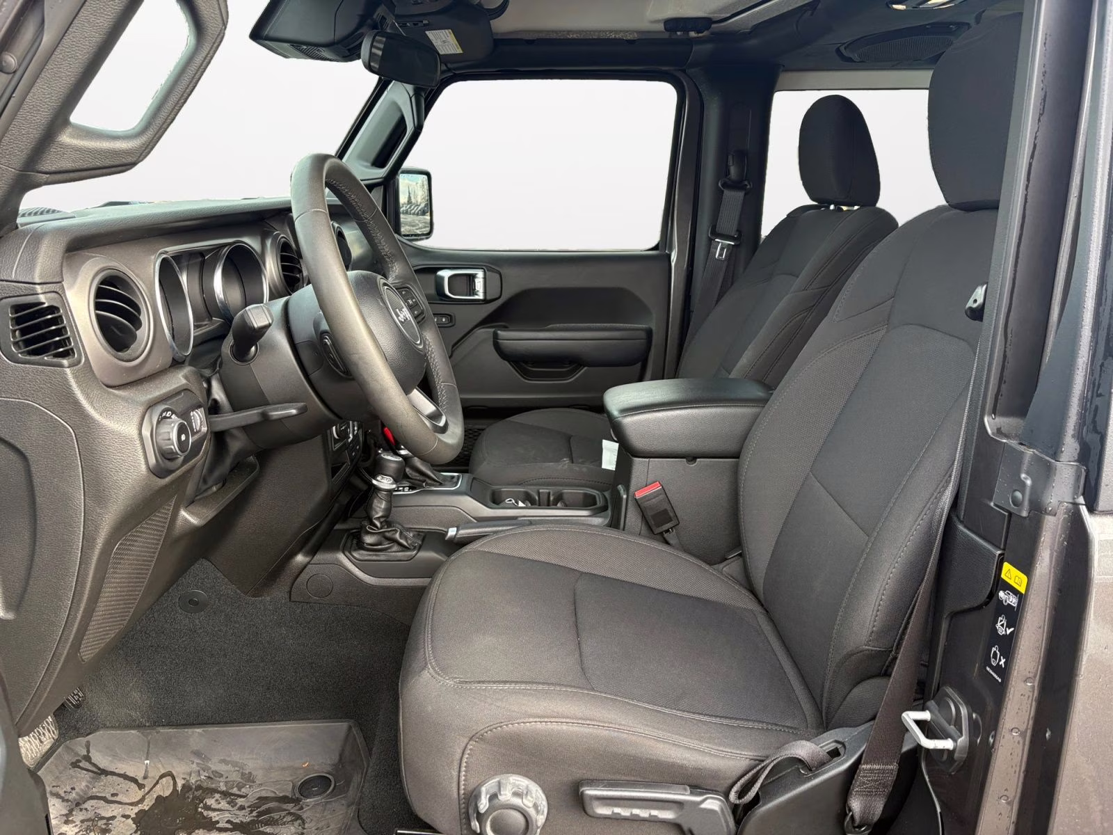 2023 Granite Crystal Metallic Clearcoat Jeep Wrangler Sport S 4X4 SUV