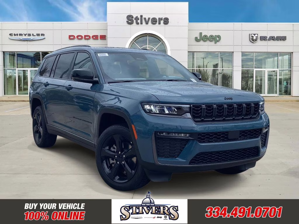 2026 Steel Blue Jeep Grand Cherokee L Limited RWD SUV