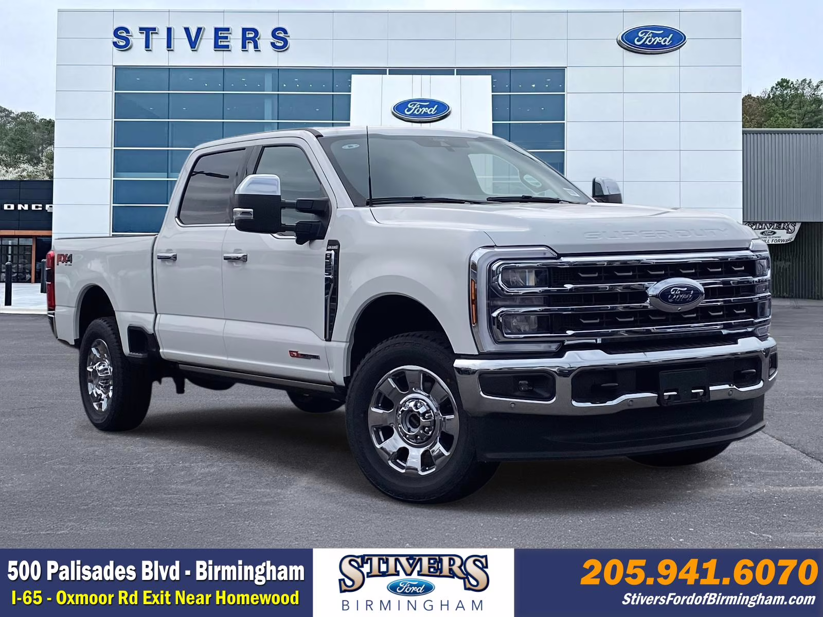 2026 Star White Metallic Tri-Coat Ford Super Duty F-250 SRW King Ranch 4X4 Truck