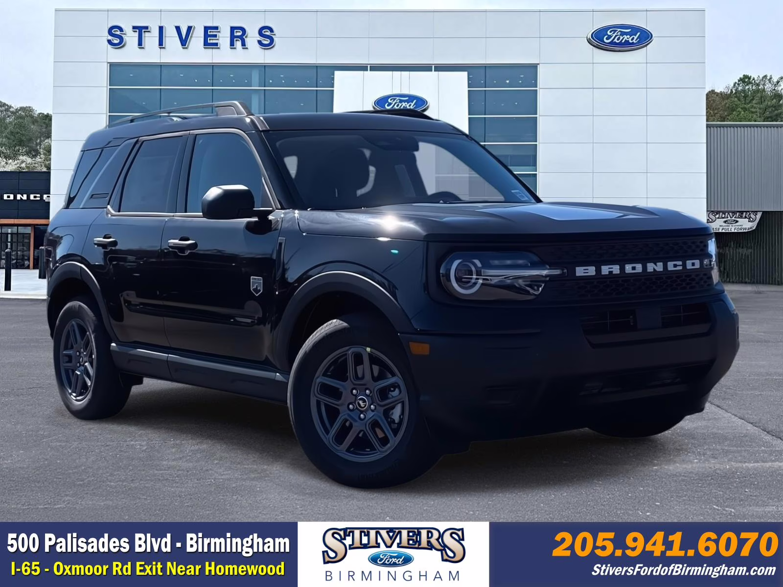 2026 Shadow Black Ford Bronco Sport Big Bend 4X4 SUV