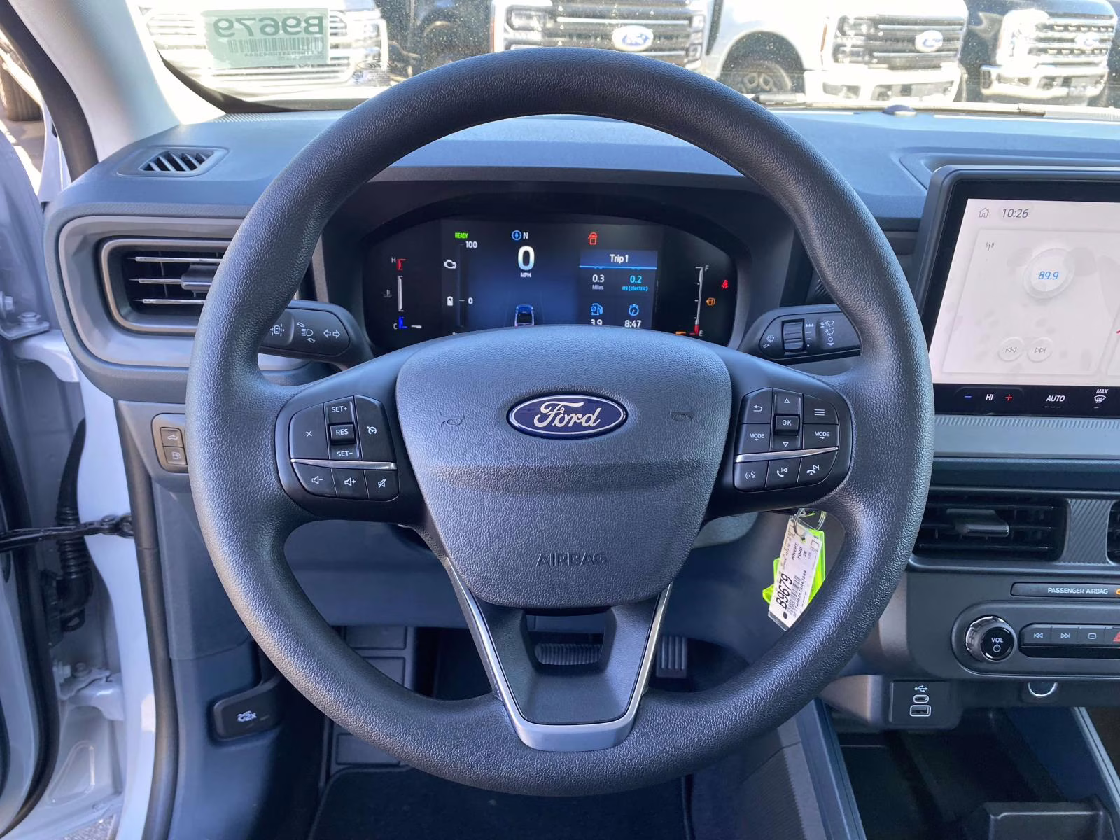 2026 White Metallic Ford Maverick XL AWD Truck