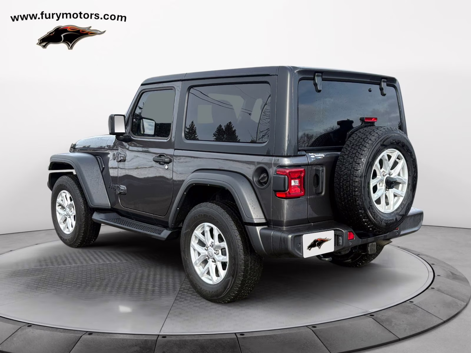 2023 Granite Crystal Metallic Clearcoat Jeep Wrangler Sport S 4X4 SUV