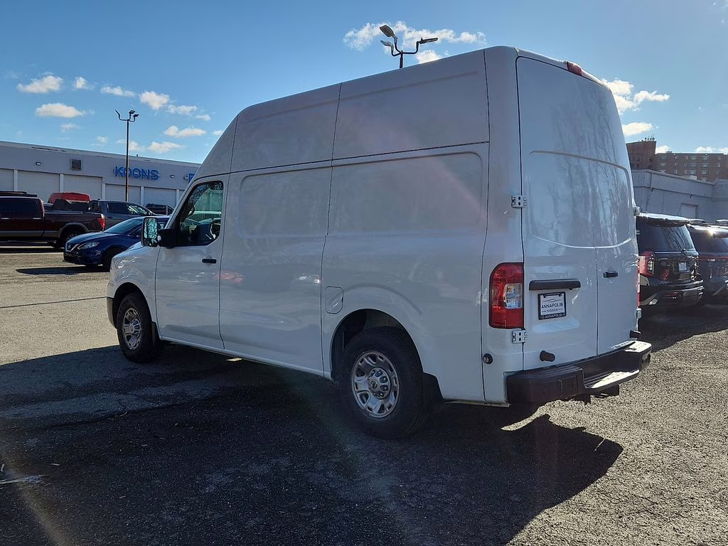2020 Glacier White Nissan NV3500 HD Cargo SV RWD Van
