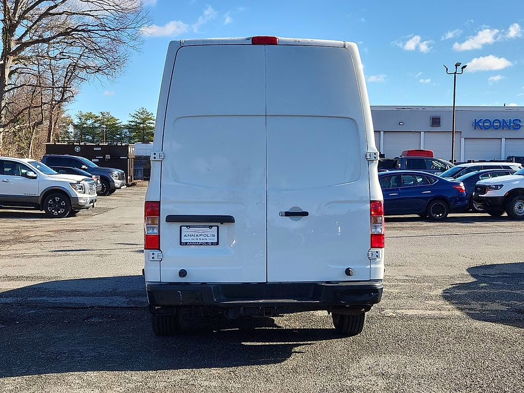 2020 Glacier White Nissan NV3500 HD Cargo SV RWD Van