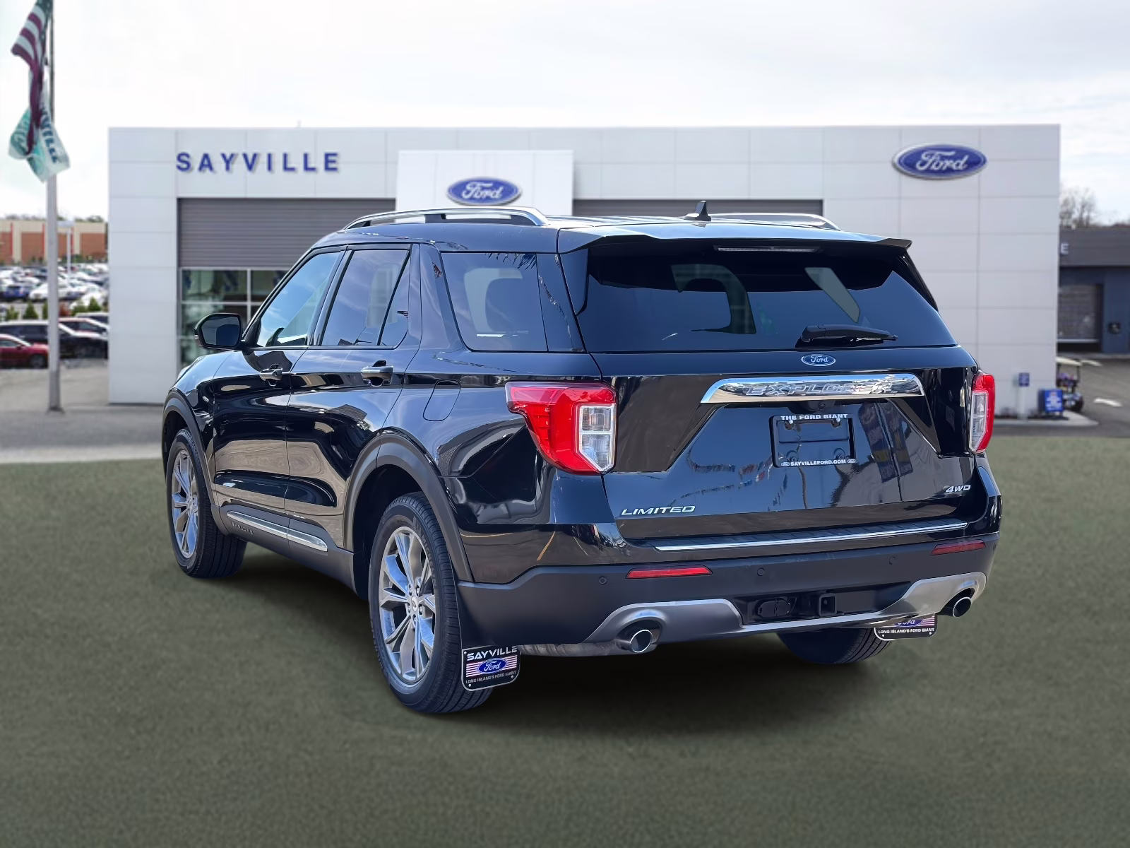 2022 Agate Black Metallic Ford Explorer Limited 4WD 4X4 SUV