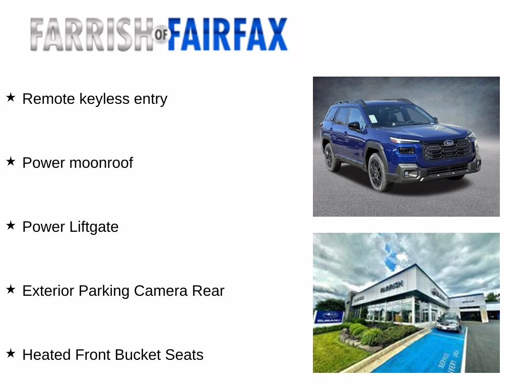 2026 Sapphire Blue Pearl Subaru Outback Limited AWD SUV