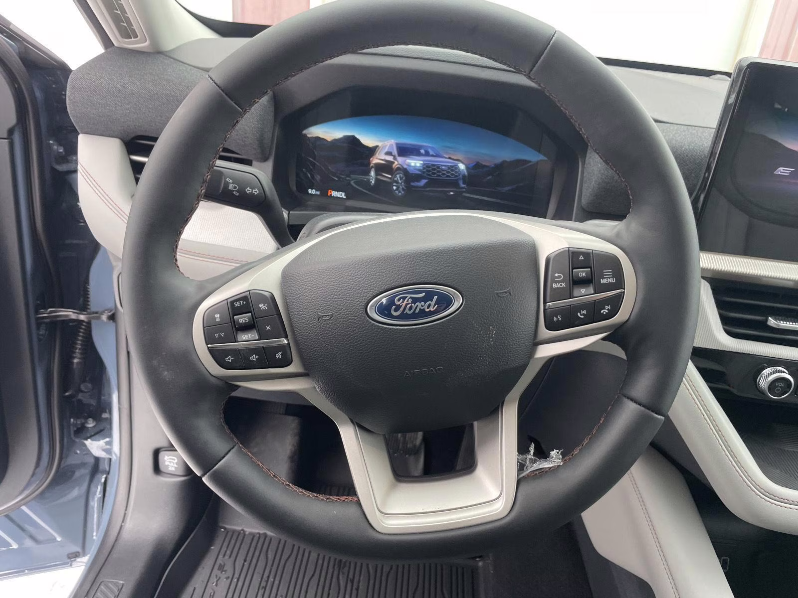 2026 Vapor Blue Metallic Ford Explorer Active 4X4 SUV