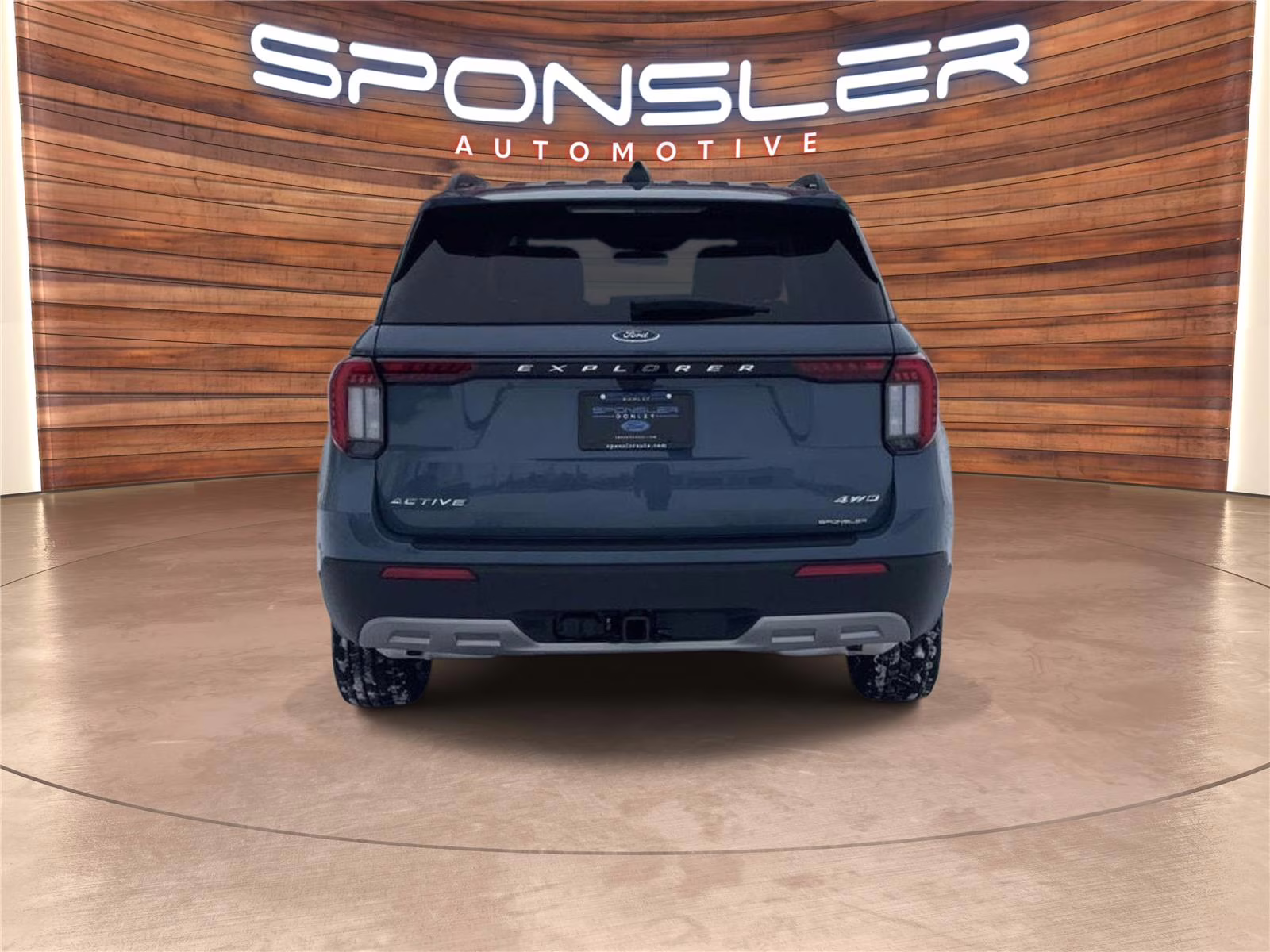 2026 Vapor Blue Metallic Ford Explorer Active 4X4 SUV