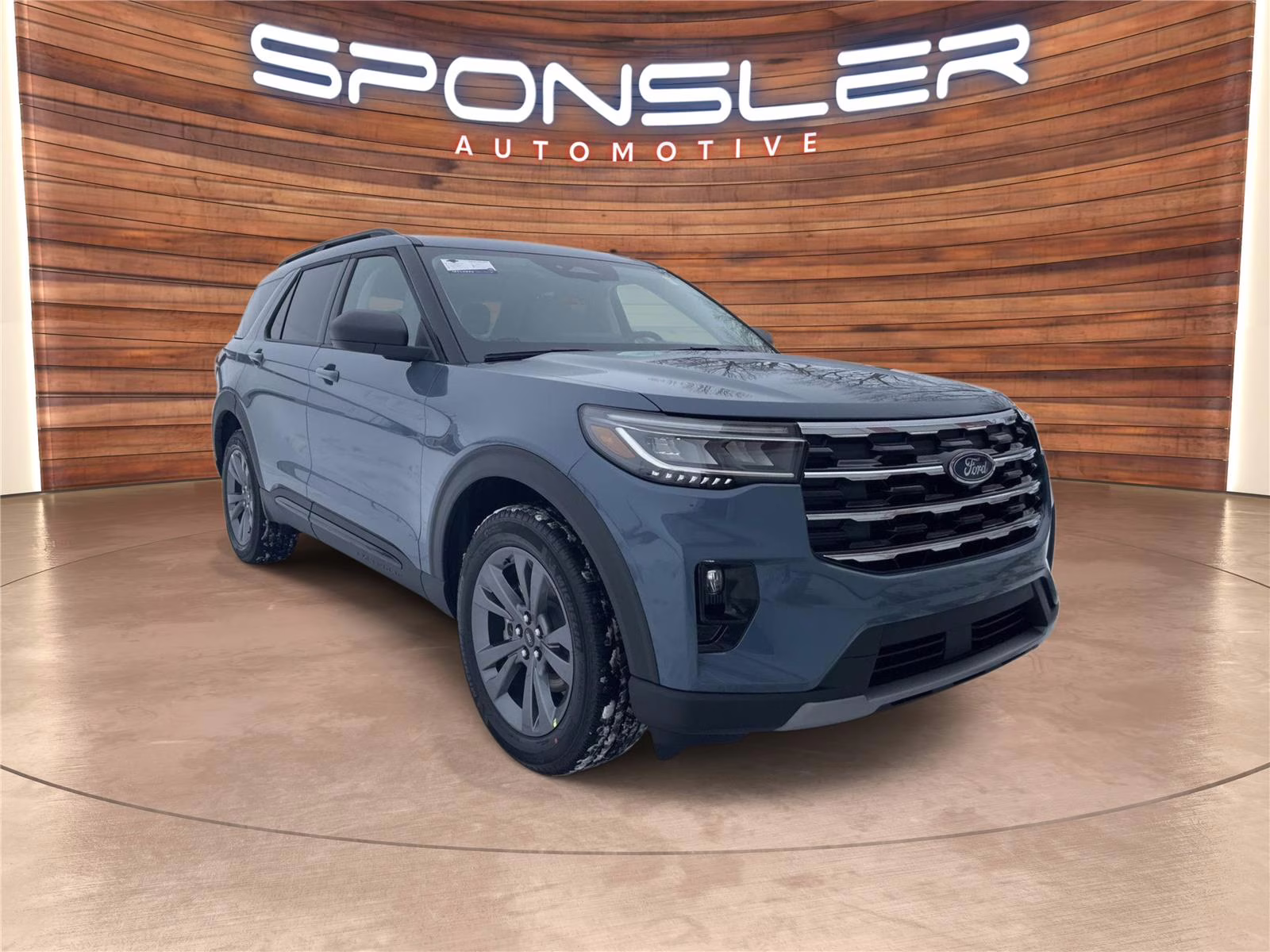 2026 Vapor Blue Metallic Ford Explorer Active 4X4 SUV