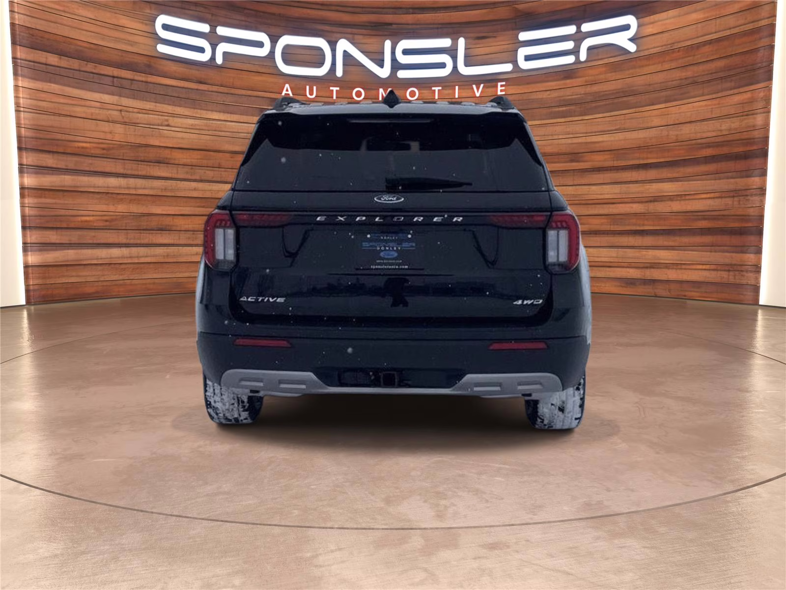 2026 Agate Black Ford Explorer Active 4X4 SUV