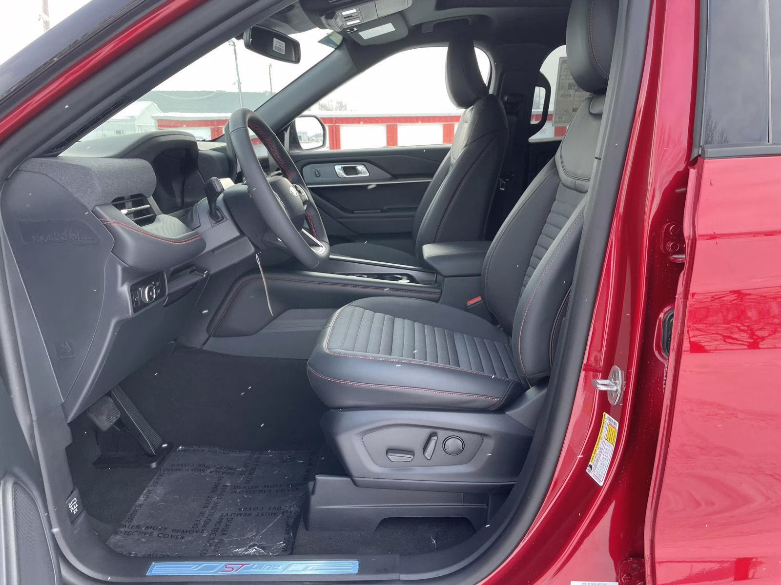 2026 Rapid Red Metallic Tinted Clearcoat Ford Explorer ST-Line 4X4 SUV