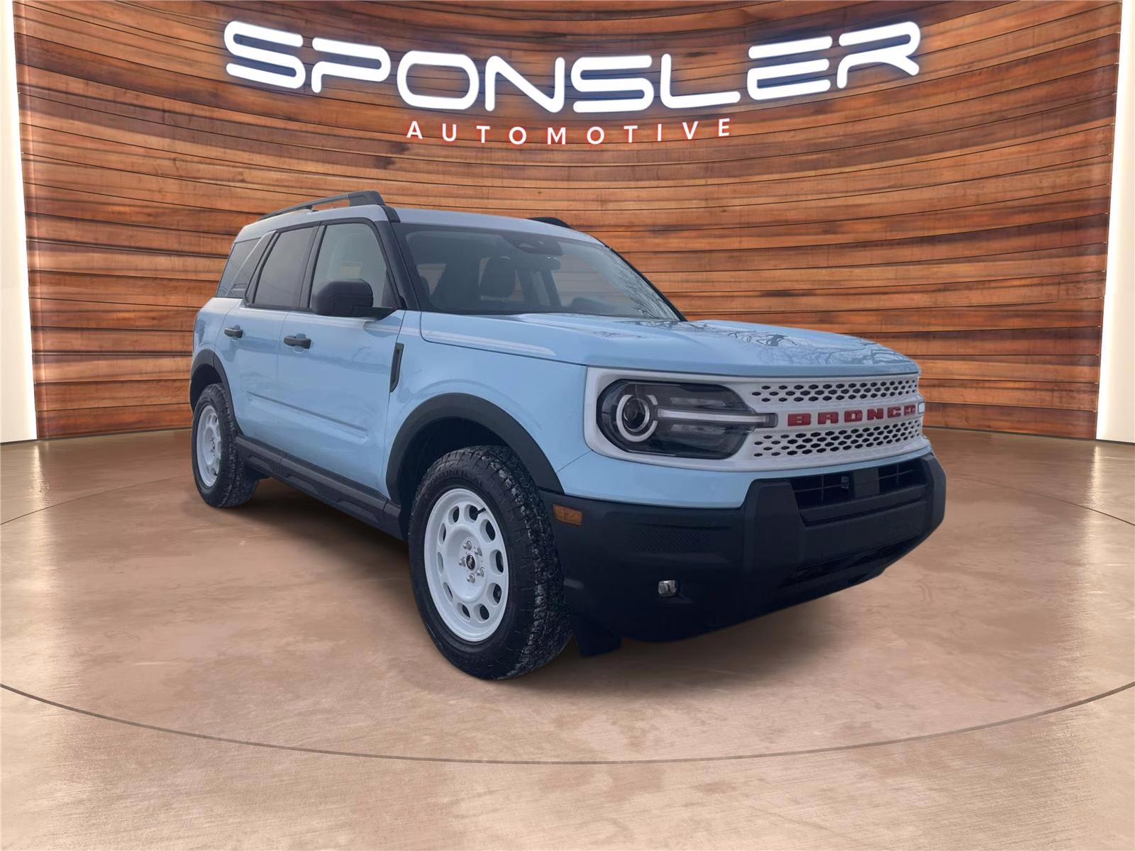 2026 Robins Egg Blue Ford Bronco Sport Heritage 4X4 SUV