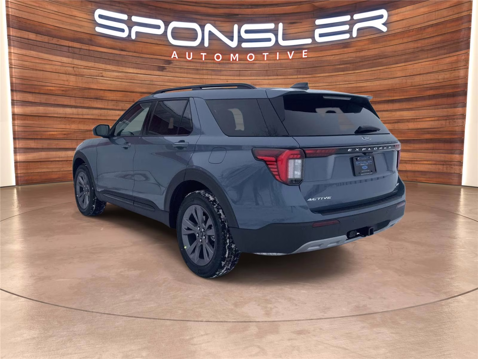 2026 Vapor Blue Metallic Ford Explorer Active 4X4 SUV