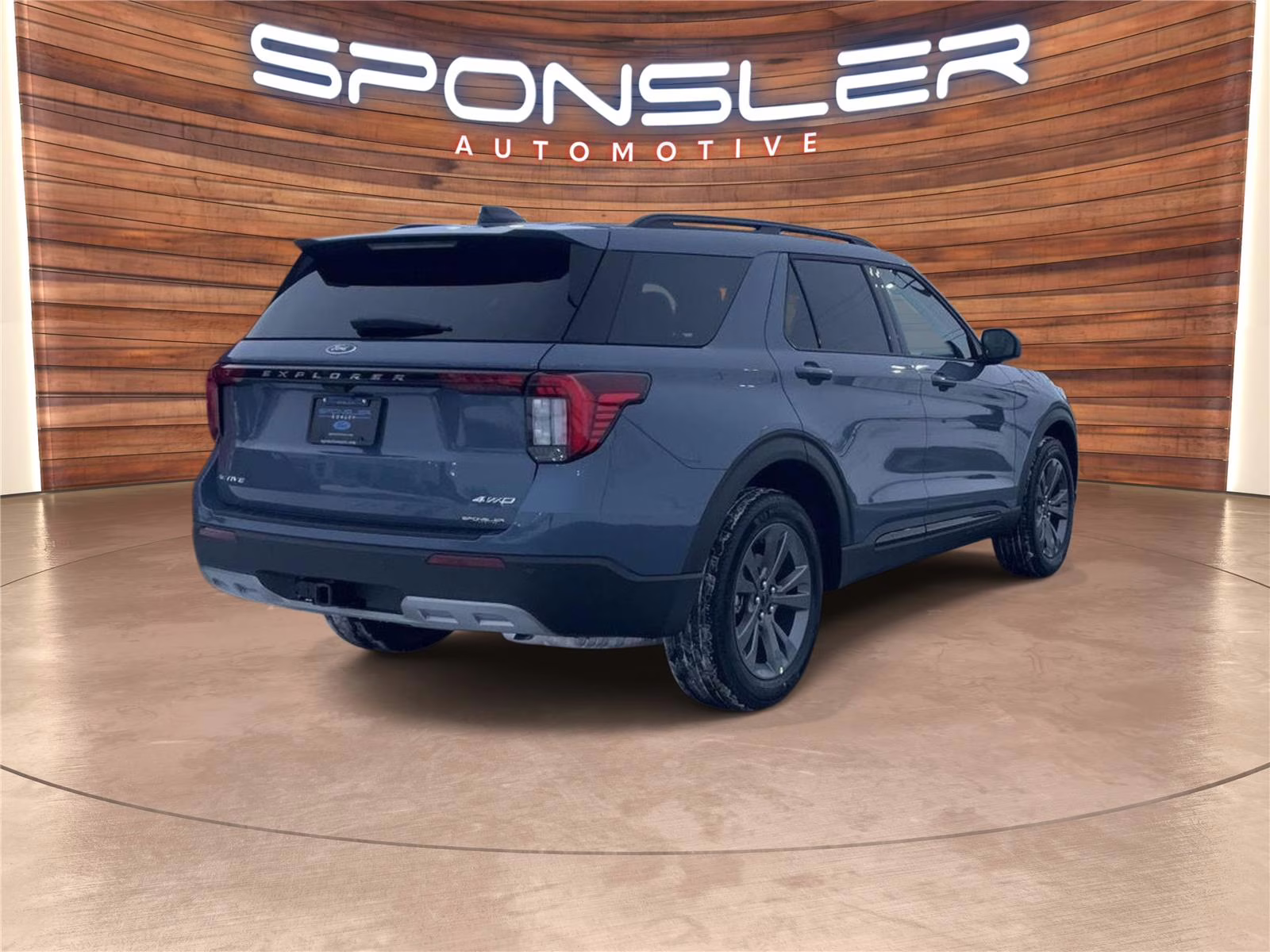 2026 Vapor Blue Metallic Ford Explorer Active 4X4 SUV