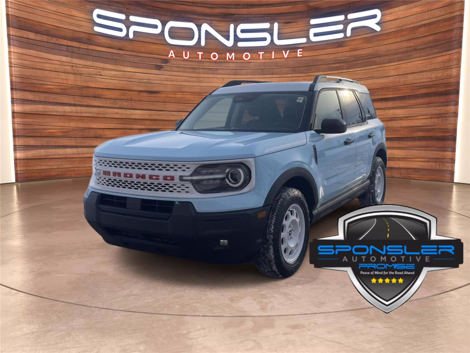 2026 Robins Egg Blue Ford Bronco Sport Heritage 4X4 SUV