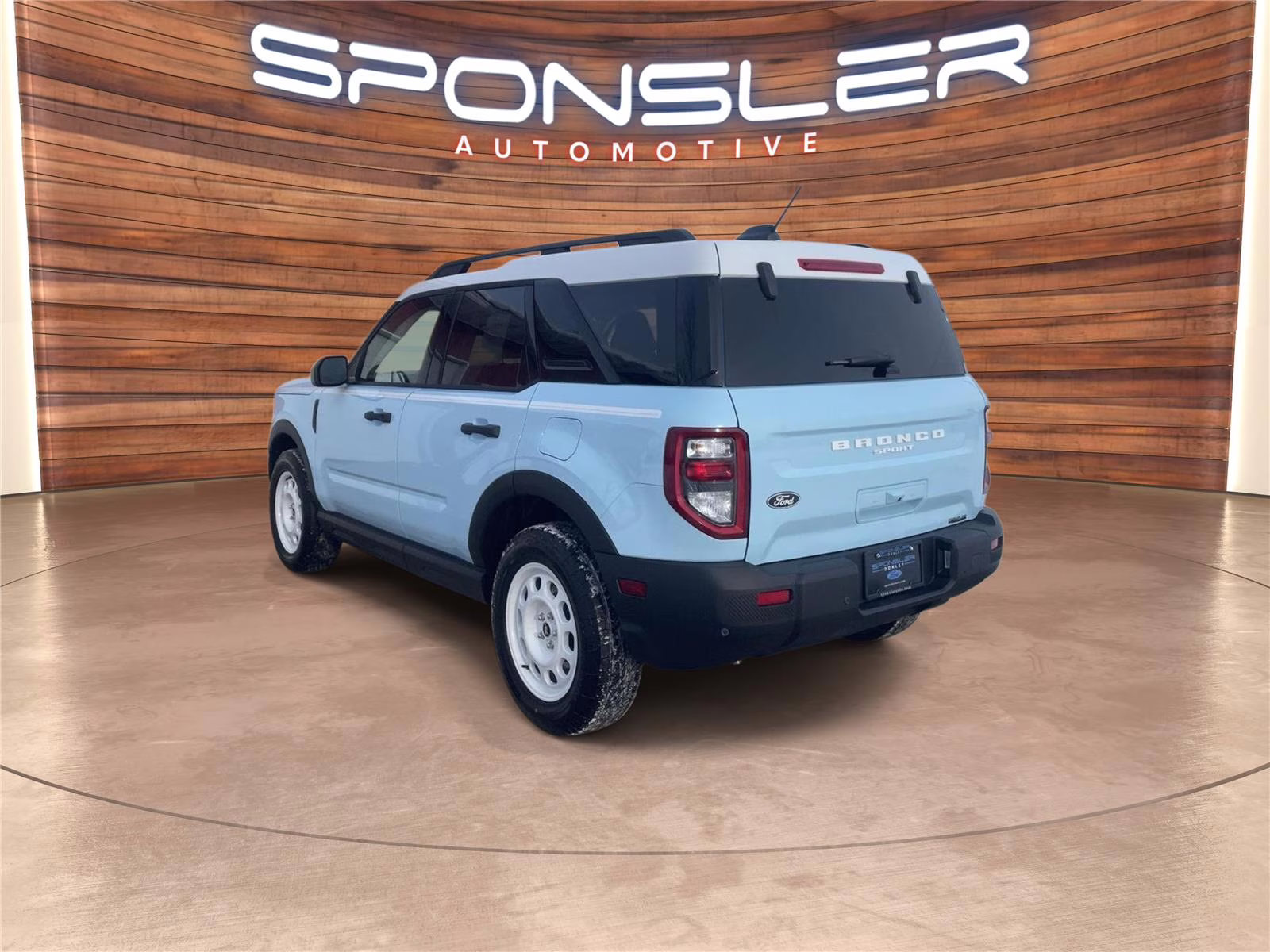 2026 Robins Egg Blue Ford Bronco Sport Heritage 4X4 SUV