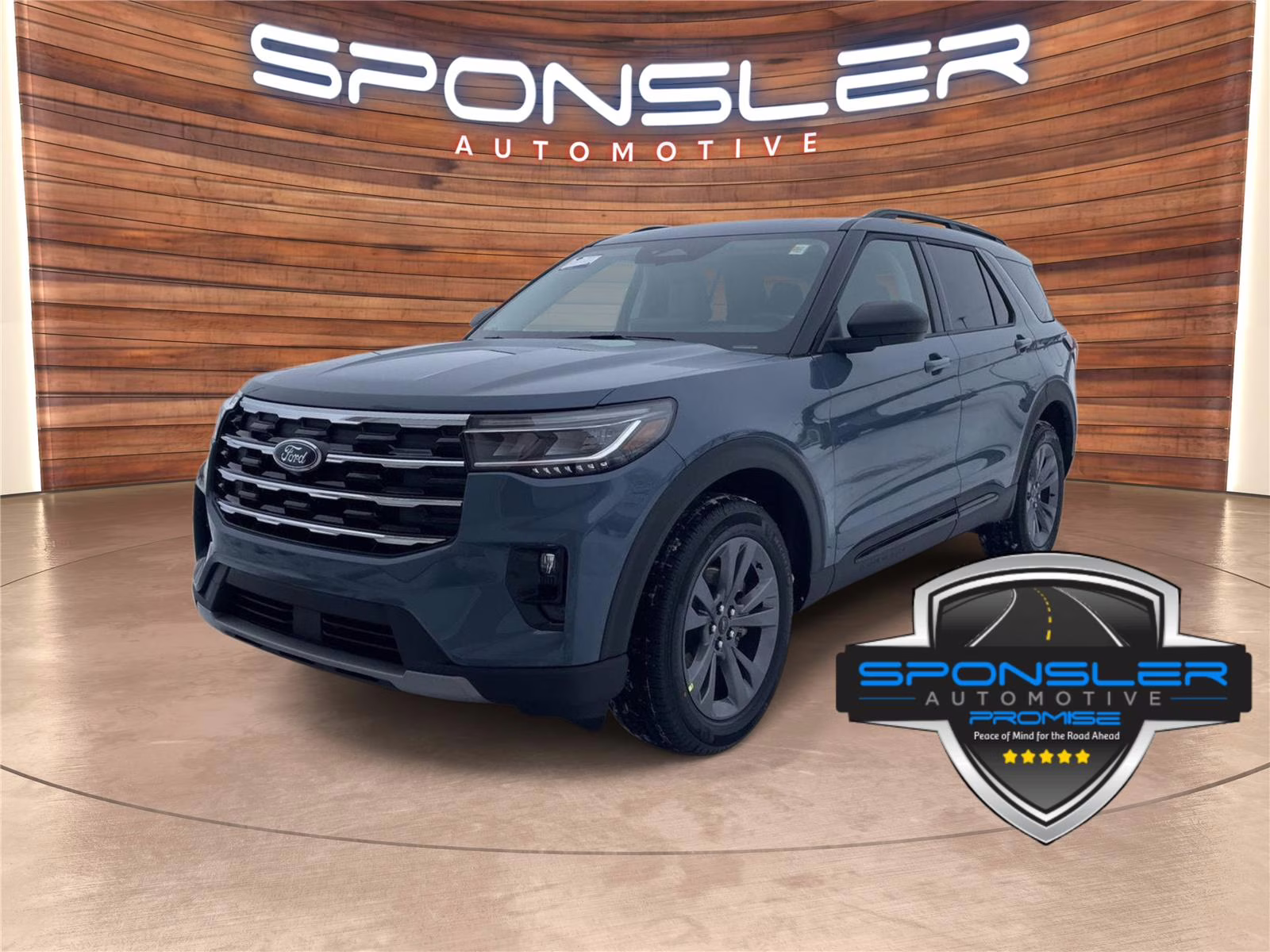 2026 Vapor Blue Metallic Ford Explorer Active 4X4 SUV