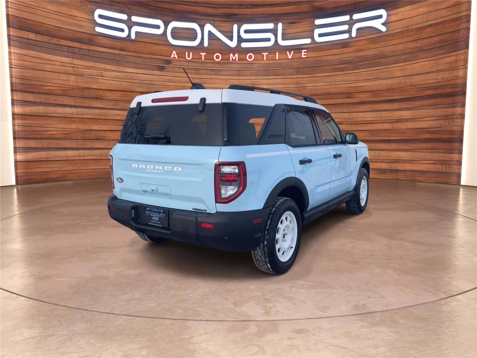 2026 Robins Egg Blue Ford Bronco Sport Heritage 4X4 SUV