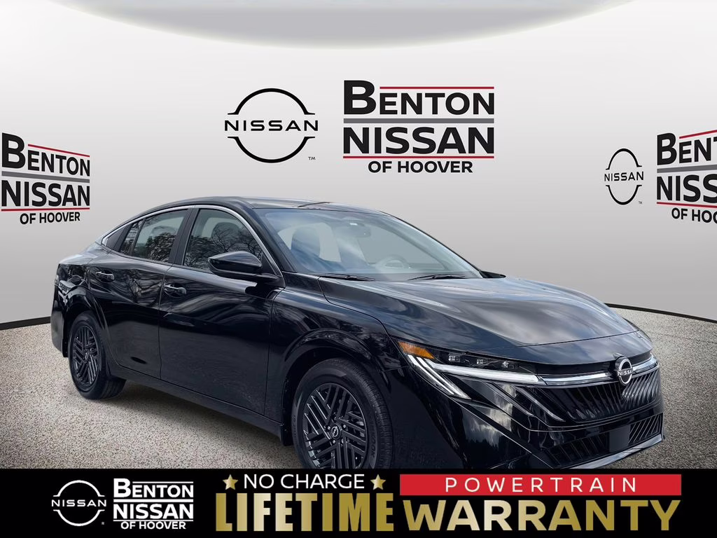 2026 Super Black Nissan Sentra SV FWD Sedan