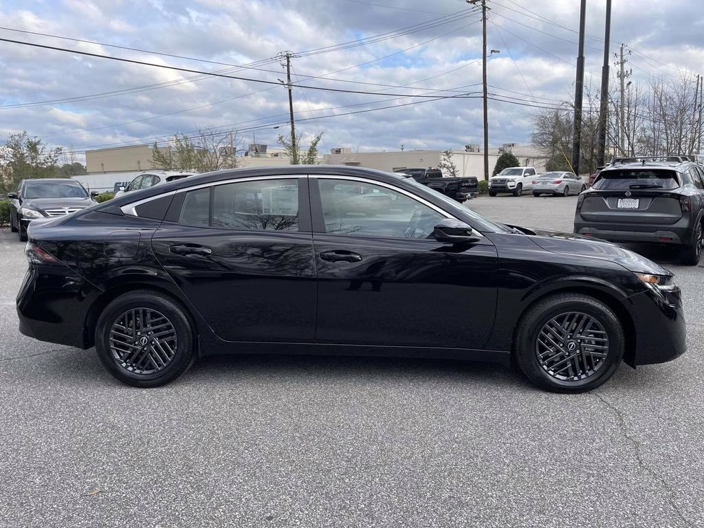2026 Super Black Nissan Sentra SV FWD Sedan