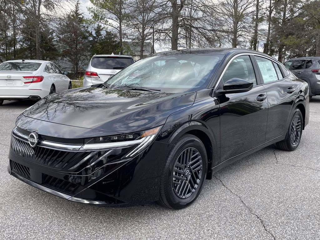 2026 Super Black Nissan Sentra SV FWD Sedan