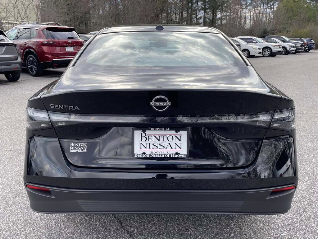 2026 Super Black Nissan Sentra SV FWD Sedan