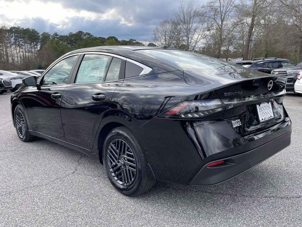 2026 Super Black Nissan Sentra SV FWD Sedan