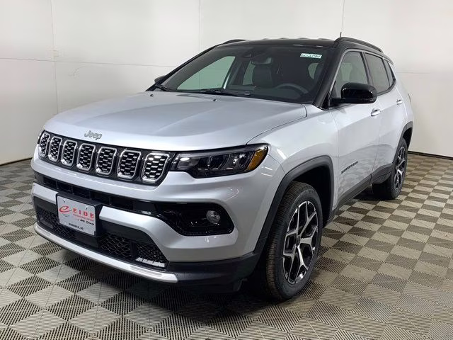 2026 Silver Zynith Metallic Clearcoat Jeep Compass Limited 4X4 SUV